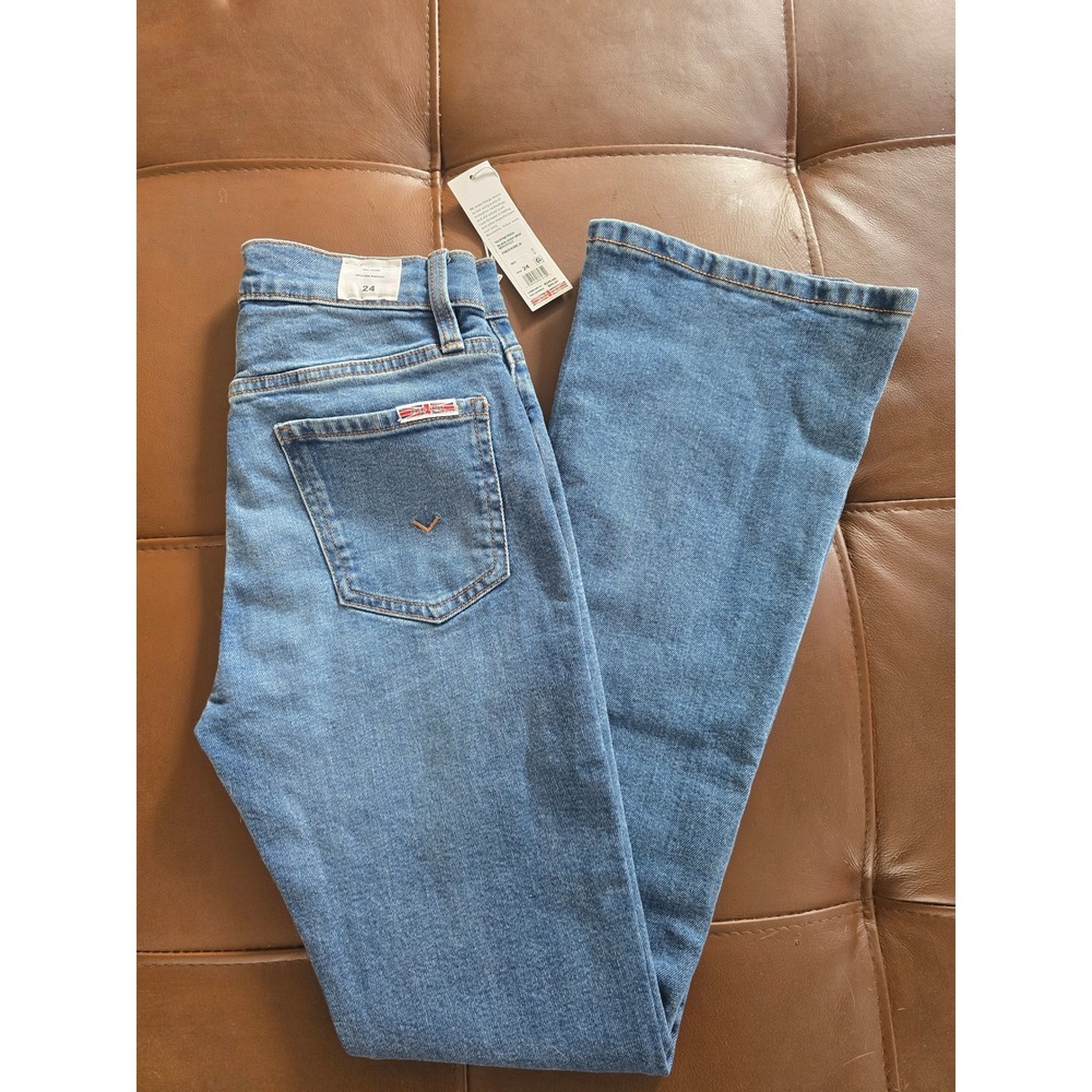 Hudson Blair High Rise Bootcut Jeans Castellano Blue Denim Size 24 NEW